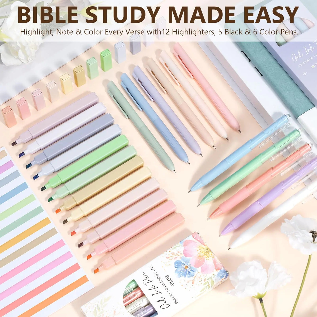 Bible Cover Case for Women Large Bible Bag, Bible Study Supplies Journaling Kit Quilted Church Bag with Handle, Puffer Carrying Case w/Tabs Accessories Easter Mothers Day Christian Gifts for Women Mom