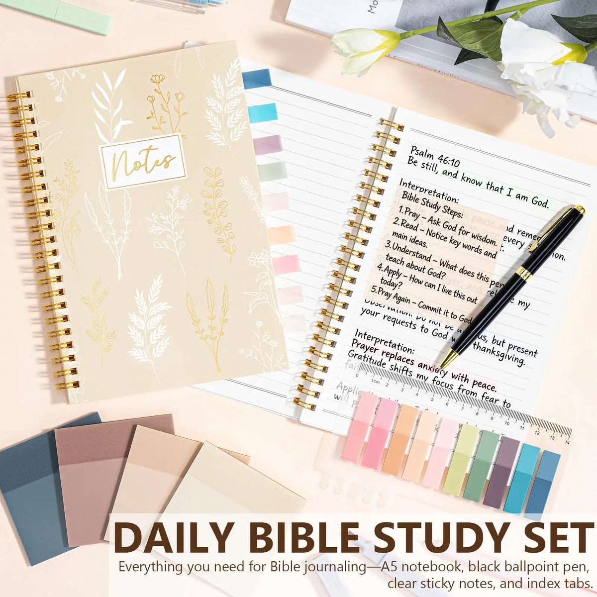Bible Cover Case for Women Large Bible Bag, Bible Study Supplies Journaling Kit Quilted Church Bag with Handle, Puffer Carrying Case w/Tabs Accessories Easter Mothers Day Christian Gifts for Women Mom